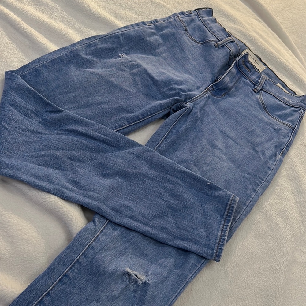 PACSUN‎ LIGHT WASH HIGH RISE JEGGING